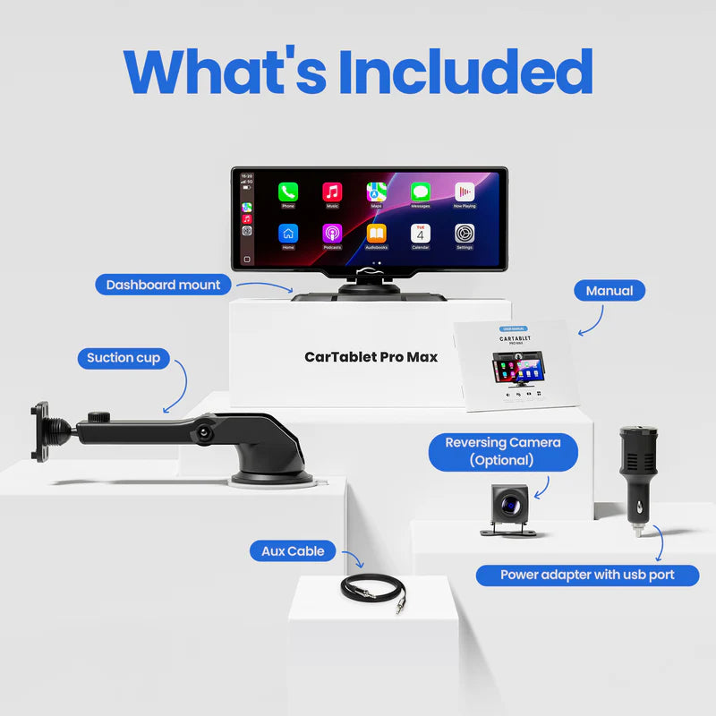 DrivePad - Premium Carplay Tablet for Vehicles